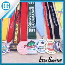 International Competition Medals with Red, White & Blue V-Neck Ribbon